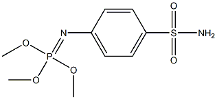 N-(4-Sulfamoylphenyl)phosphorimidic acid trimethyl ester 结构式