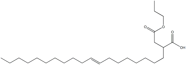 2-(8-Nonadecenyl)succinic acid 1-hydrogen 4-propyl ester 结构式