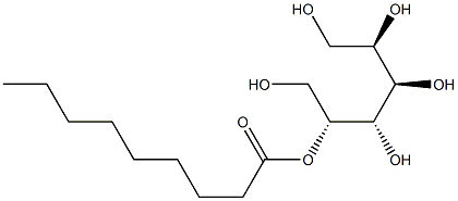 D-Mannitol 5-nonanoate 结构式
