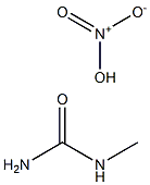 N-Methylurea nitrate 结构式