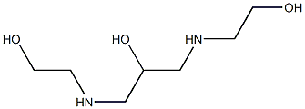 1,3-Bis(2-hydroxyethylamino)-2-propanol 结构式