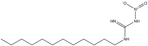 3-Dodecyl-1-nitroguanidine 结构式
