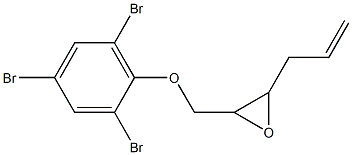 2,4,6-Tribromophenyl 3-allylglycidyl ether 结构式