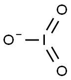 Iodic acid anion 结构式