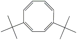 1,4-Di-tert-butylcycloocta-1,3,5,7-tetrene 结构式