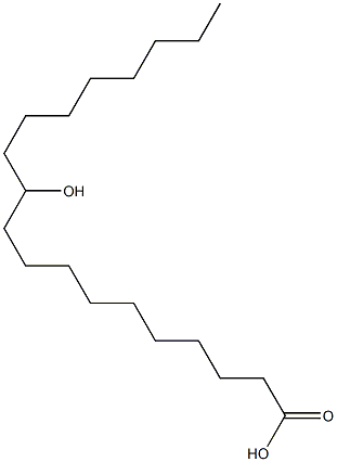 11-Hydroxynonadecanoic acid 结构式