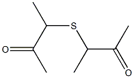 Bis(1-methyl-2-oxopropyl) sulfide 结构式