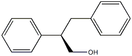 [R,(-)]-2,3-Diphenyl-1-propanol 结构式
