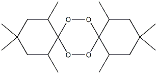 1,3,3,5,10,12,12,14-Octamethyl-7,8,15,16-tetraoxadispiro[5.2.5.2]hexadecane 结构式