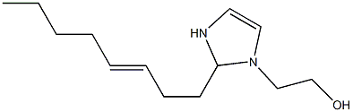 2-(3-Octenyl)-4-imidazoline-1-ethanol 结构式