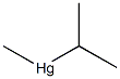 Isopropylmethylmercury(II) 结构式