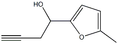 1-(5-Methyl-2-furanyl)-3-butyne-1-ol 结构式