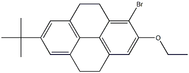 1-Bromo-2-ethoxy-7-tert-butyl-4,5,9,10-tetrahydropyrene 结构式