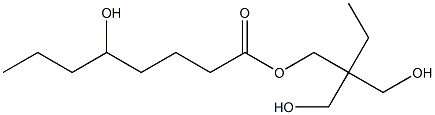 5-Hydroxyoctanoic acid 2,2-bis(hydroxymethyl)butyl ester 结构式