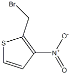 2-Bromomethyl-3-nitrothiophene 结构式