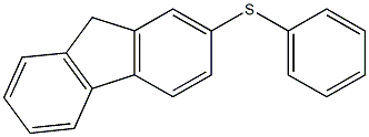 2-(Phenylthio)-9H-fluorene 结构式