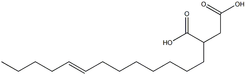 2-(8-Tridecenyl)succinic acid 结构式