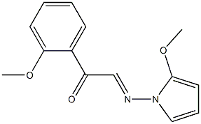 2-(2-Methoxyphenyl)-1-(2-methoxypyrrolizino)ethanone 结构式