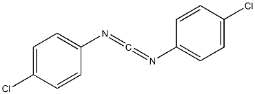 Bis(4-chlorophenyl)carbodiimide 结构式