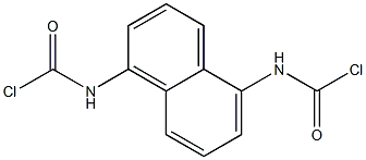 1,5-Bis(chlorocarbonylamino)naphthalene 结构式