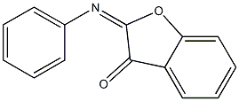 2-Phenyliminobenzofuran-3(2H)-one 结构式