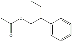 Acetic acid 2-phenylbutyl ester 结构式