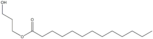 Tridecanoic acid 3-hydroxypropyl ester 结构式