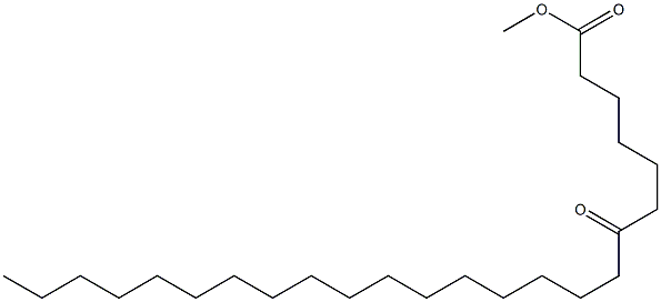 7-Oxotetracosanoic acid methyl ester 结构式
