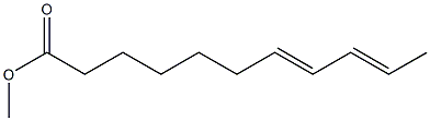 7,9-Undecadienoic acid methyl ester 结构式