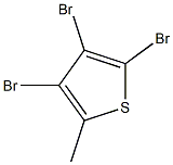 3,4,5-Tribromo-2-methylthiophene 结构式