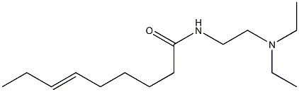 N-[2-(Diethylamino)ethyl]-6-nonenamide 结构式