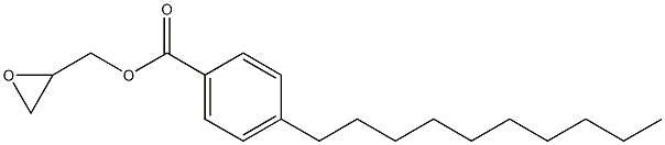 4-Decylbenzoic acid glycidyl ester 结构式