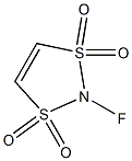 2-Fluoro-1,3,2-dithiazole 1,1,3,3-tetraoxide 结构式