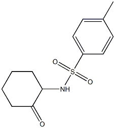 N-(2-Oxocyclohexyl)-p-toluenesulfonamide 结构式