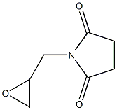 1-(Oxiranylmethyl)pyrrolidine-2,5-dione 结构式