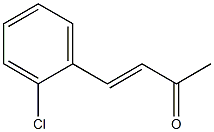 (E)-4-(2-Chlorophenyl)-3-butene-2-one 结构式