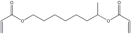 Diacrylic acid 1,7-octanediyl ester 结构式