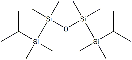 1,1'-Oxybis(1,1,2,2,3-pentamethyl-1,2-disilabutane) 结构式