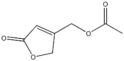 4-(Acetoxymethyl)furan-2(5H)-one 结构式