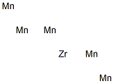 Pentamanganese zirconium 结构式