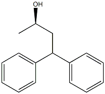 [R,(-)]-4,4-Diphenyl-2-butanol 结构式