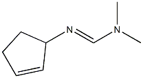 N-[(Dimethylamino)methylene]-2-cyclopenten-1-amine 结构式