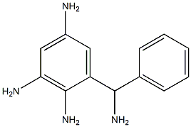 (2,3,5-Triaminophenyl)phenylmethanamine 结构式
