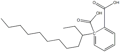 (-)-Phthalic acid hydrogen 1-[(R)-1-ethyldecyl] ester 结构式