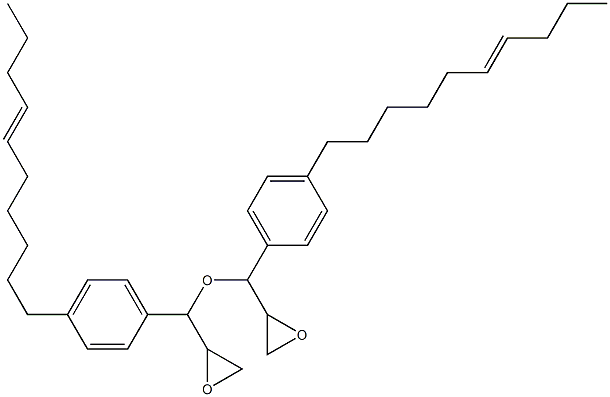 4-(6-Decenyl)phenylglycidyl ether 结构式