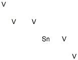 Pentavanadium tin 结构式