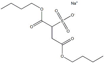 磺基琥珀酸二丁酯钠盐 结构式