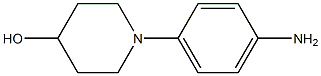 1-(4-Aminophenyl)-4-piperidinol 结构式