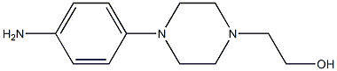 2-[4-(4-Aminophenyl)-1-piperazinyl]-1-ethanol 结构式