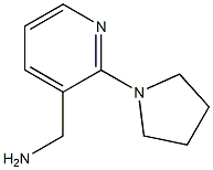 [2-(1-Pyrrolidinyl)-3-pyridinyl]methanamine 结构式